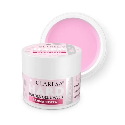 Claresa Żel Budujący Hard&Easy Panna Cotta 45 g