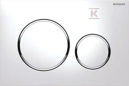 Geberit Sigma20 przycisk spłukujący (biały/chrom błyszczący/biały) 115882KJ1