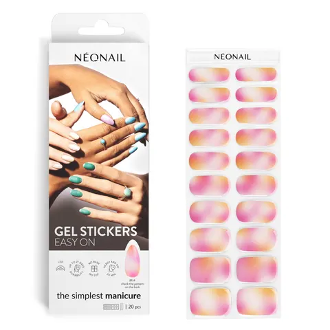 Neonail Gel Stickers Easy On M14