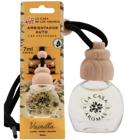 LA CASA DE LOS AROMAS Odświeżacz do samochodu WANILIA, 7 ml