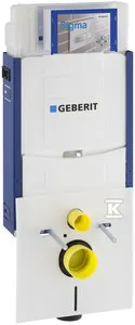 GEBERIT KOMBIFIX SUPER UP320 stelaż podtynkowy do WC, ze spłuczką Sigma 12 cm