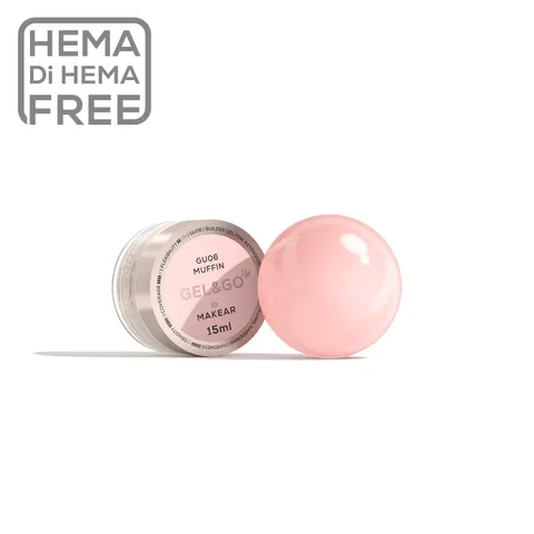 Makear Żel GU06 Gel&Go UP - Muffin 15 ml