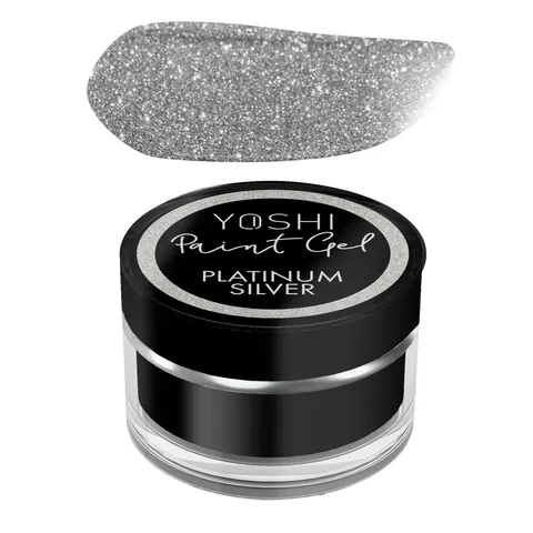 Yoshi Paint Gel Platinum Silver 5ml