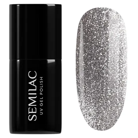 Semilac 951 Silver Magnetic Lakier Hybrydowy 7ml