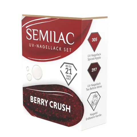 Semilac Zestaw Berry Crush