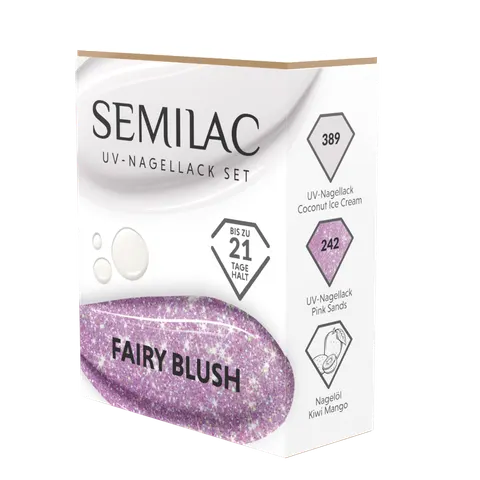 Semilac Zestaw Fairy Blush