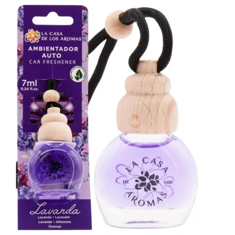 LA CASA DE LOS AROMAS Odświeżacz do samochodu LAWENDA, 7 ml