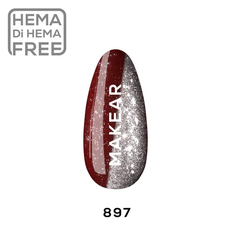 Makear 897 Moonlight Lakier Hybrydowy 8ml