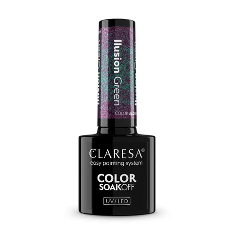 Claresa Ilusion Green Lakier Hybrydowy 5g