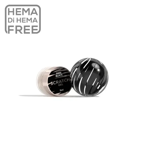 Makear Scratch Gel Black SG01 5 ml