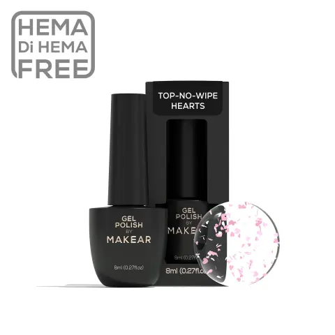 Makear Top Hearts No Wipe 8 ml