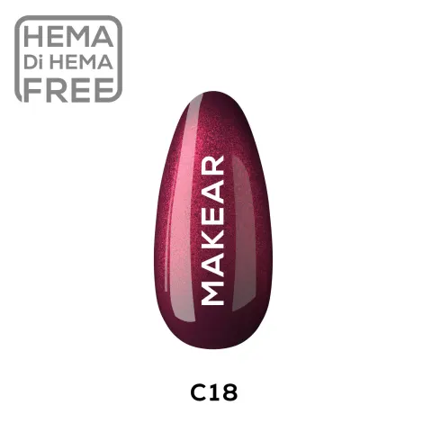 Makear C18 Lakier Hybrydowy 8 ml