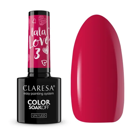 Claresa La La Love 3 Lakier Hybrydowy 5g
