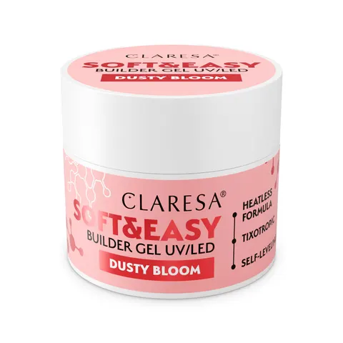 Claresa Żel Budujący Soft&Easy Dusty Bloom 45g