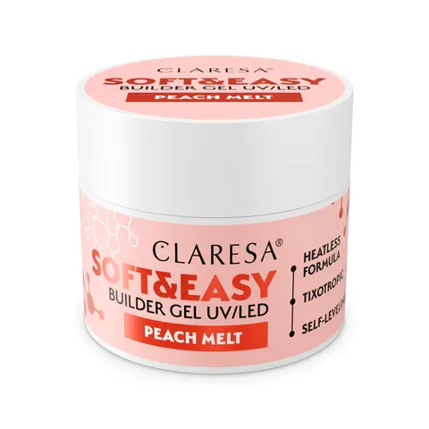 Claresa Żel Budujący Soft&Easy Peach Melt 12g