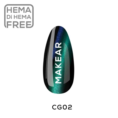 Makear GC02 Galaxy Cat Eye 02 Lakier hybrydowy 8 ml