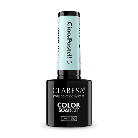 Claresa Ciao, Pastel! 3 Lakier Hybrydowy 5g