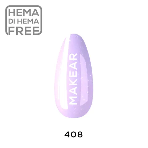 Makear 408 Lakier Hybrydowy Pastel Princess 8ml