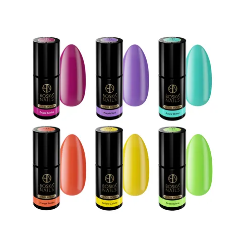 Boska Nails Zestaw Summer Time 472-477
