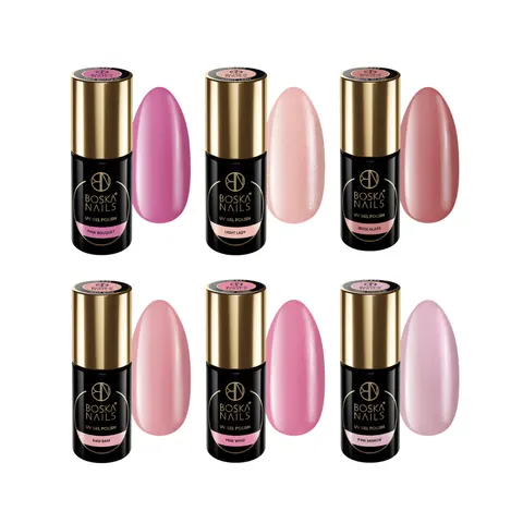 Boska Nails Zestaw Natural Look 533-538