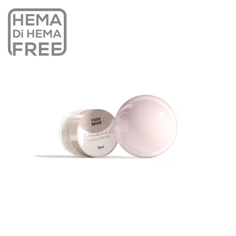 Makear FG02 Żel French Manicure Gel Cold Beige 5 ml
