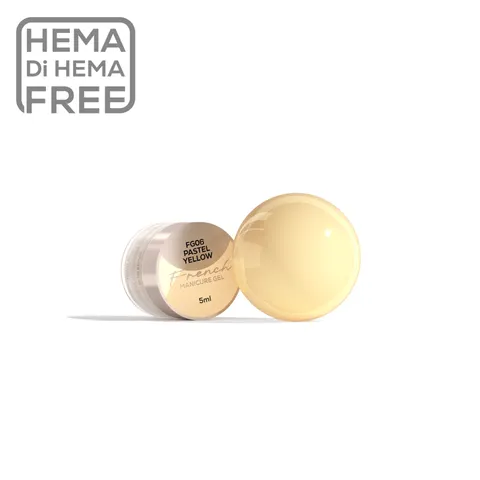 Makear FG06 Żel French Manicure Gel Yellow 5 ml