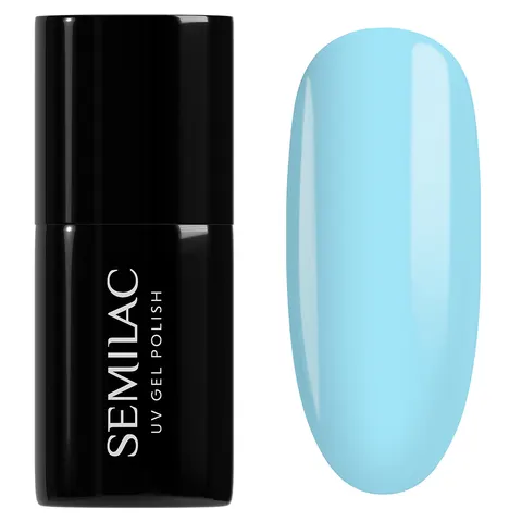 Semilac 974 Bubbly Blue Lakier Hybrydowy 7ml