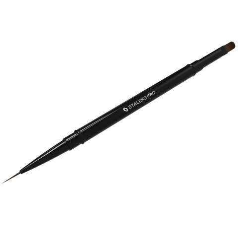 Staleks Pędzelek Dwustronny Liner 10mm / Do Żelu 11mm