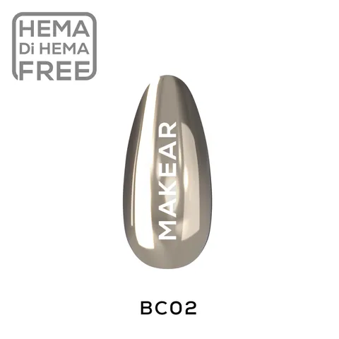 Makear Pyłek w Płynie Chrome Platinum BC02 5ml