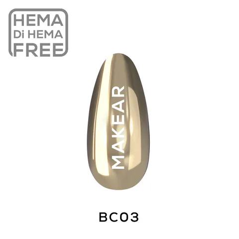 Makear Pyłek w Płynie Chrome Gold BC03 5ml