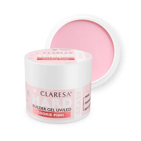 Claresa Żel Budujący Hard&Easy Cookie Pink 45 g