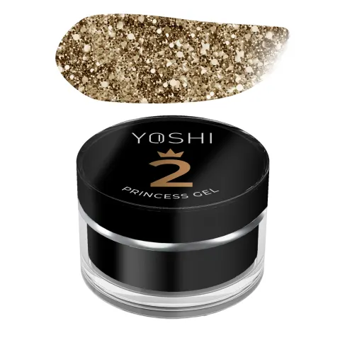 Yoshi Żel do Zdobień Princess Gel No 2 Gold 5g