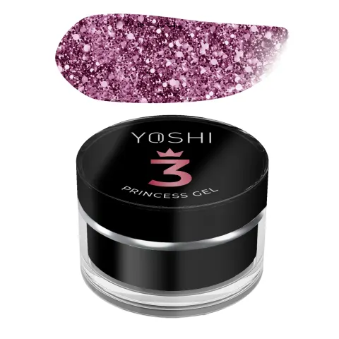 Yoshi Żel do Zdobień Princess Gel No 3 Pink 5g