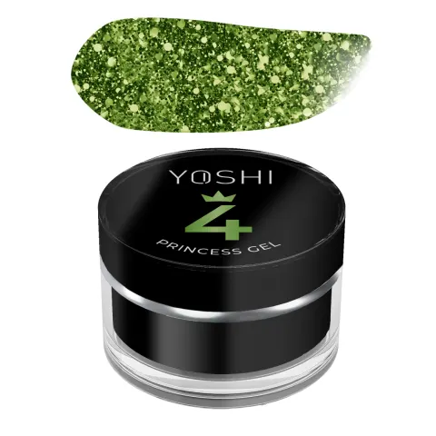 Yoshi Żel do Zdobień Princess Gel No 4 Green 5g