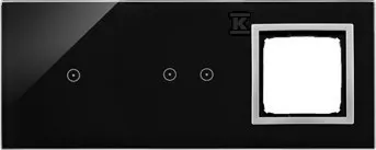 Panel dotykowy S54 Touch, 3 moduły, 1 pole dotykowe +