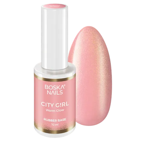 Boska Nails Rubber Base Warm Glow 10ml