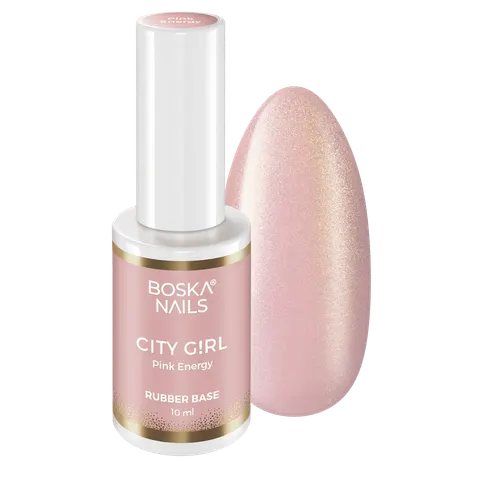 Boska Nails Rubber Base Pink Energy 10ml