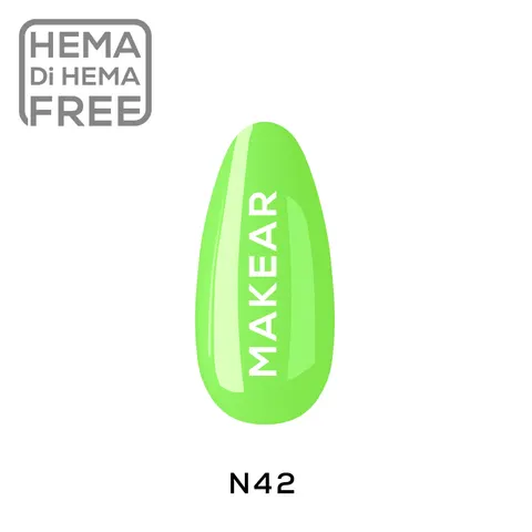 Makear N42 Neon 42 Lakier Hybrydowy 8ml