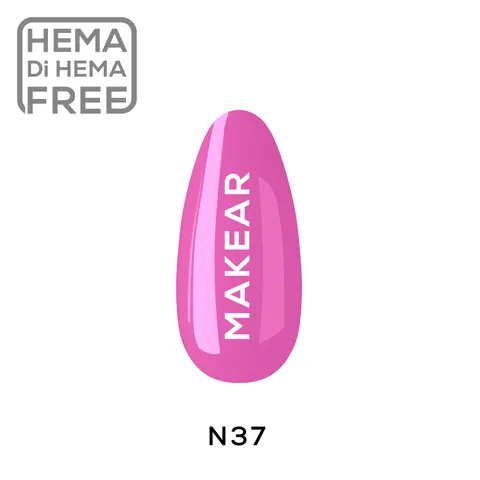 Makear N37 Neon 37 Lakier Hybrydowy 8ml