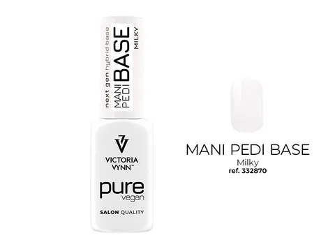 Victoria Vynn Baza Mani&Pedi Base Milky 8ml Pure Vegan