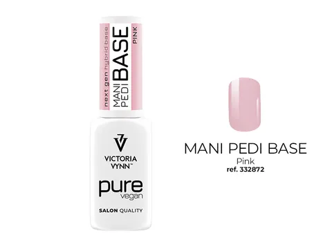 Victoria Vynn Baza Mani&Pedi Base Pink 8ml Pure Vegan
