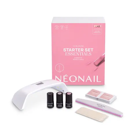 Neonail Zestaw Starter Set Essentials z Lampą
