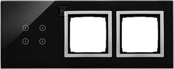 Panel dotykowy S54 Touch, 3 moduły, 4 pola dotykowe +