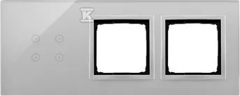 Panel dotykowy S54 Touch, 3 moduły, 4 pola dotykowe +