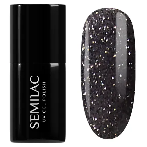 Semilac 959 Disco Black Lakier Hybrydowy 7ml