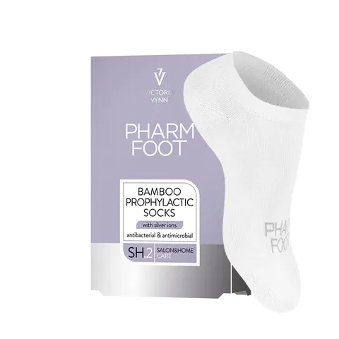 Pharm Foot Bambusowe Skarpetki Białe r. 39-42