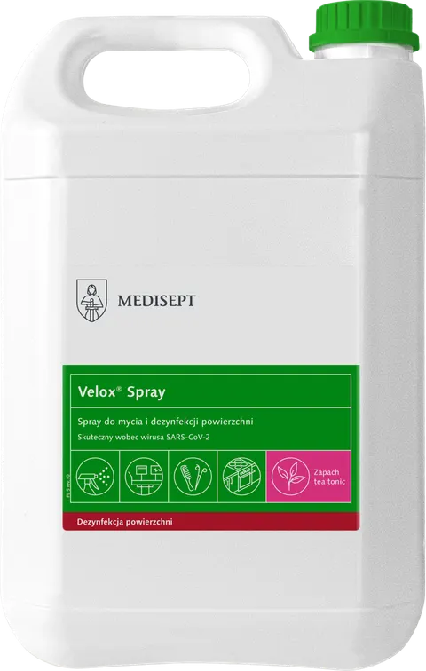 Medisept Velox Spray Tea Tonic 5 L - Dezynfekcja Powierzchni