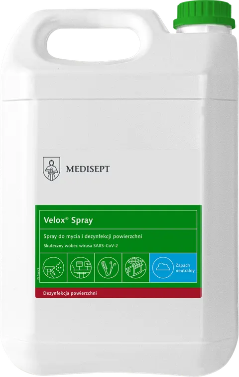 Medisept Velox Spray Neutral 5 L - Dezynfekcja Powierzchni