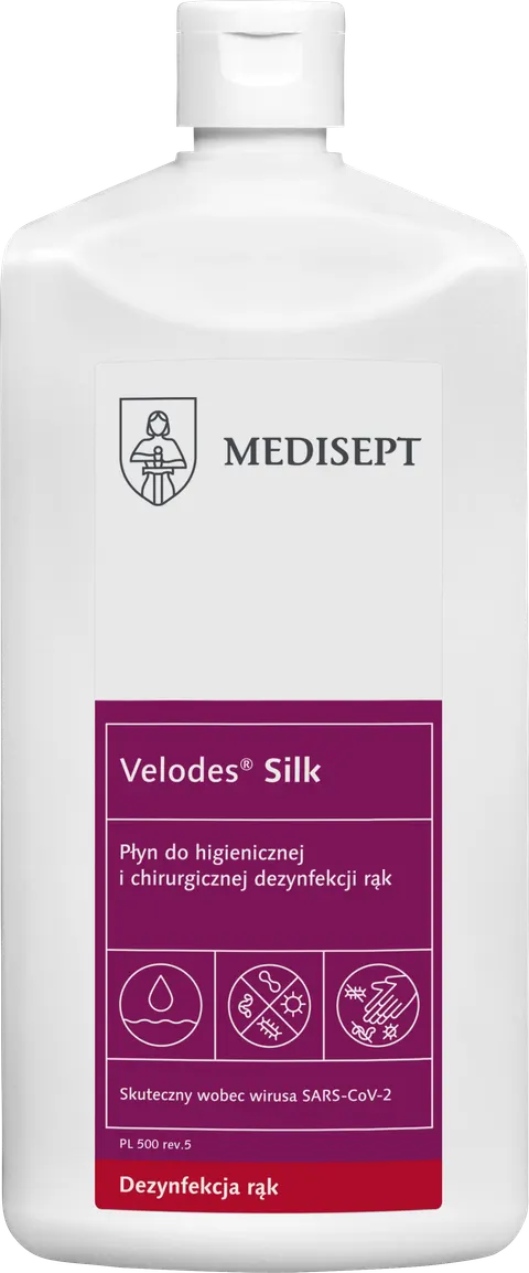 Medisept Velodes Silk 500 ml Płyn do Dezynfekcji Rąk