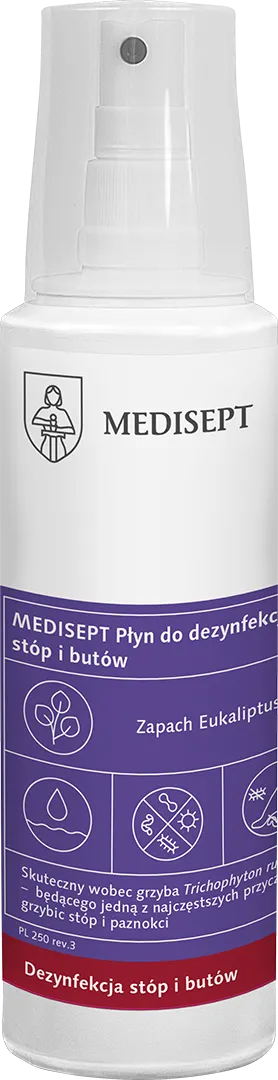 Medisept Płyn do Dezynfekcji Stóp i Butów 250 ml